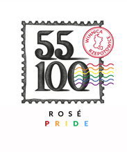 Załaduj obraz do przeglądarki galerii, Polskie wino różowe półsłodkie Rosé PRIDE 2024