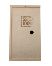 Załaduj obraz do przeglądarki galerii, Skrzynka drewniana na dwa wina