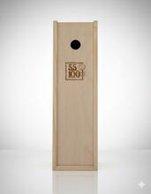 Załaduj obraz do przeglądarki galerii, Skrzynka drewniana na jedno wino