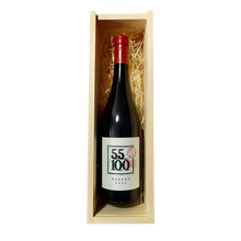 Załaduj obraz do przeglądarki galerii, Skrzynka drewniana na jedno wino
