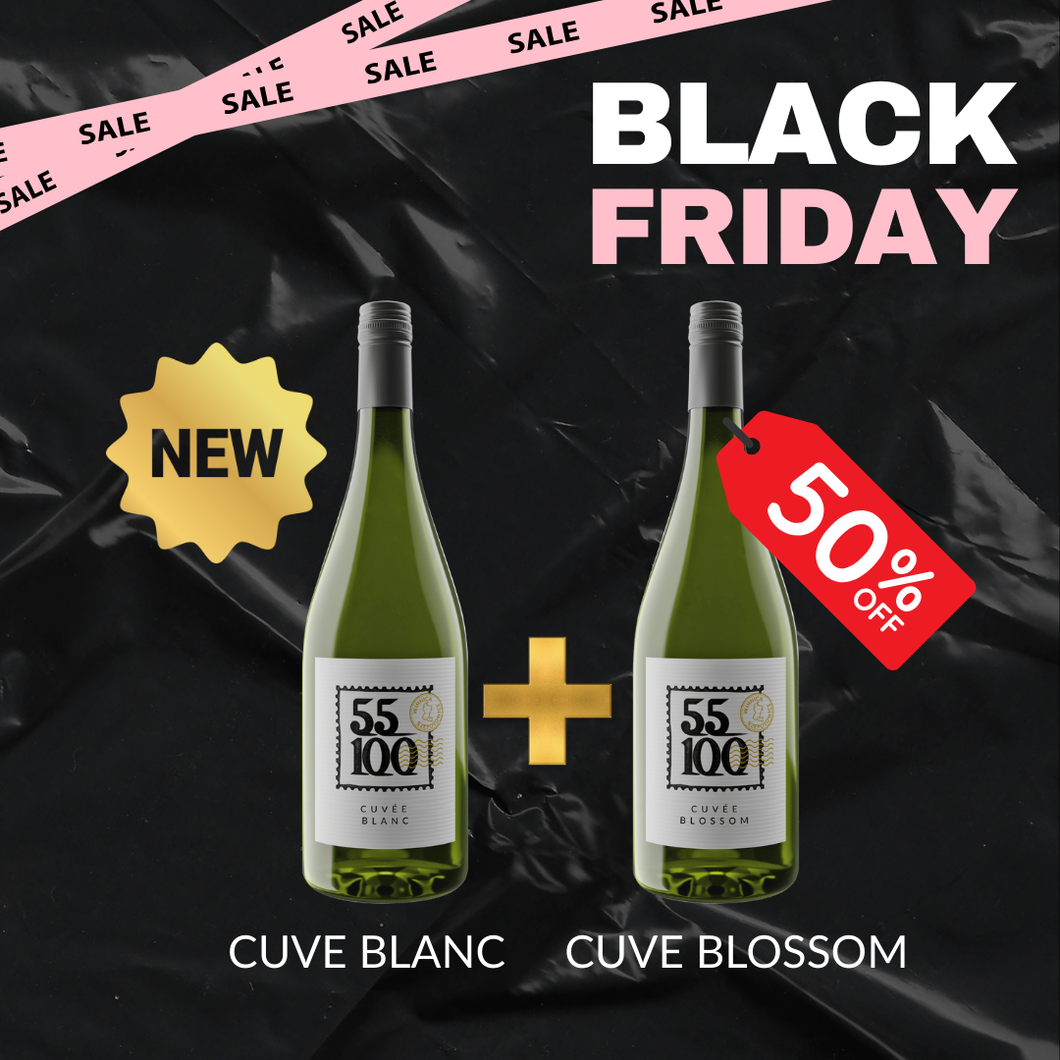 Zestaw BLACK FRIDAY - 2 Cuvée: Blanc + Blossom - druga butelka 50% taniej