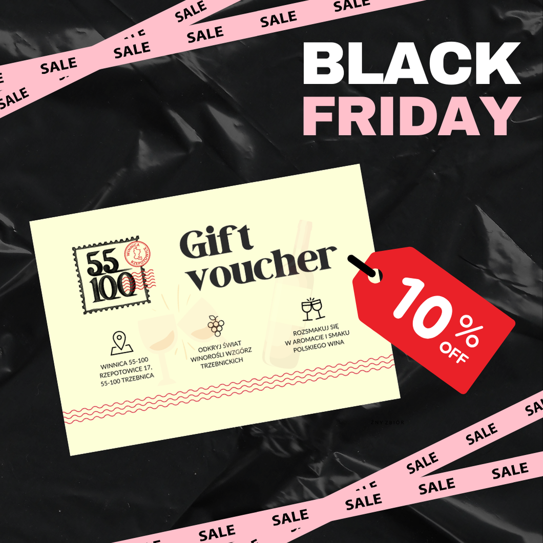 Voucher na zwiedzanie winnicy z degustacją win, serów i wędlin - dla 1 osoby