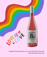 Załaduj obraz do przeglądarki galerii, Wino różowe półsłodkie Rosé 2022 PRIDE
