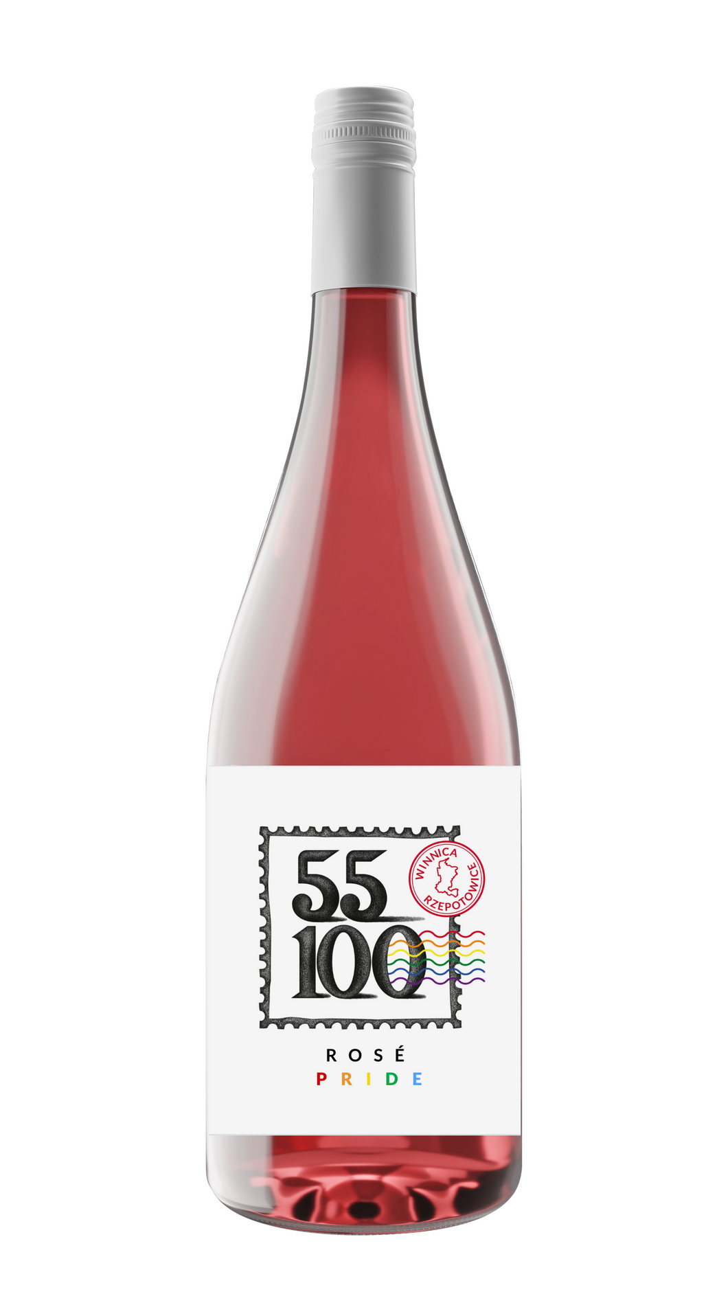 Wino różowe półsłodkie Rosé 2022 PRIDE