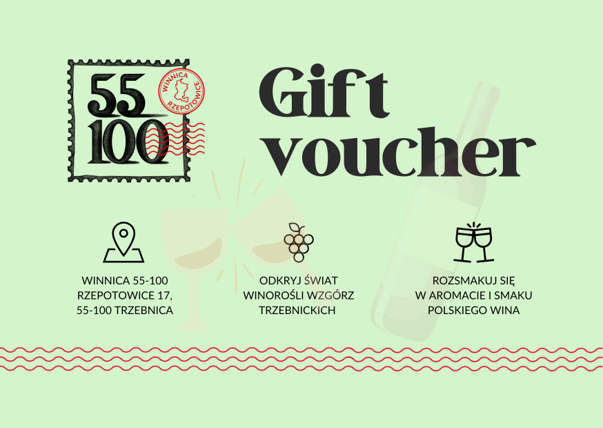 Voucher na zwiedzanie winnicy z degustacją win, serów i wędlin - dla 4 osób