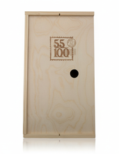 Załaduj obraz do przeglądarki galerii, Skrzynka drewniana na dwa wina
