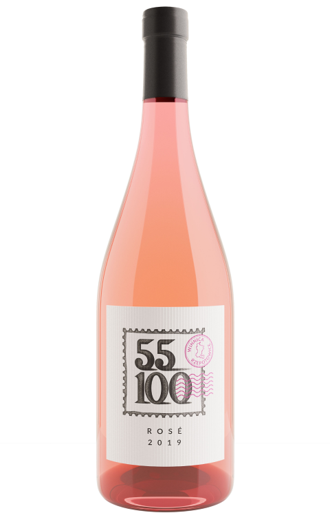 Wino różowe półsłodkie Rosé 2019
